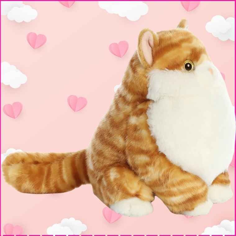 Aurora Fat Cats Butterball Tabby Plush Toy