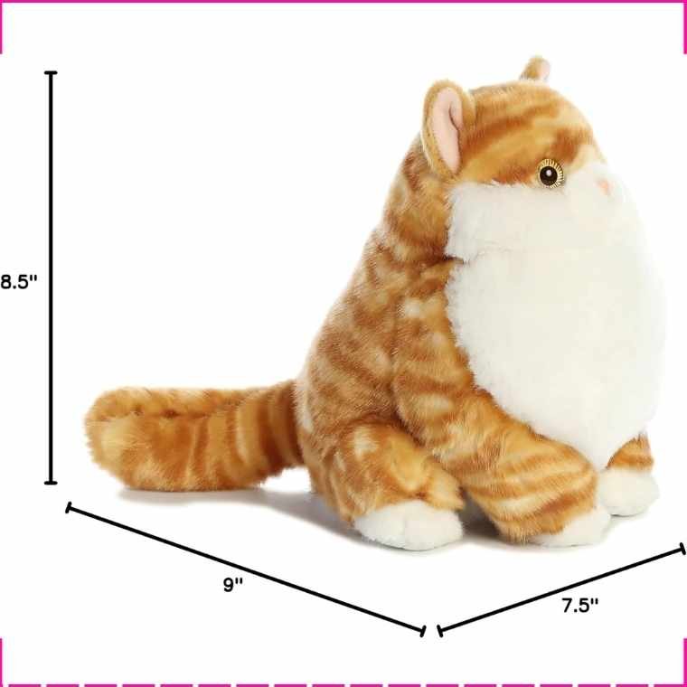 Aurora Fat Cats Butterball Tabby Plush Toy