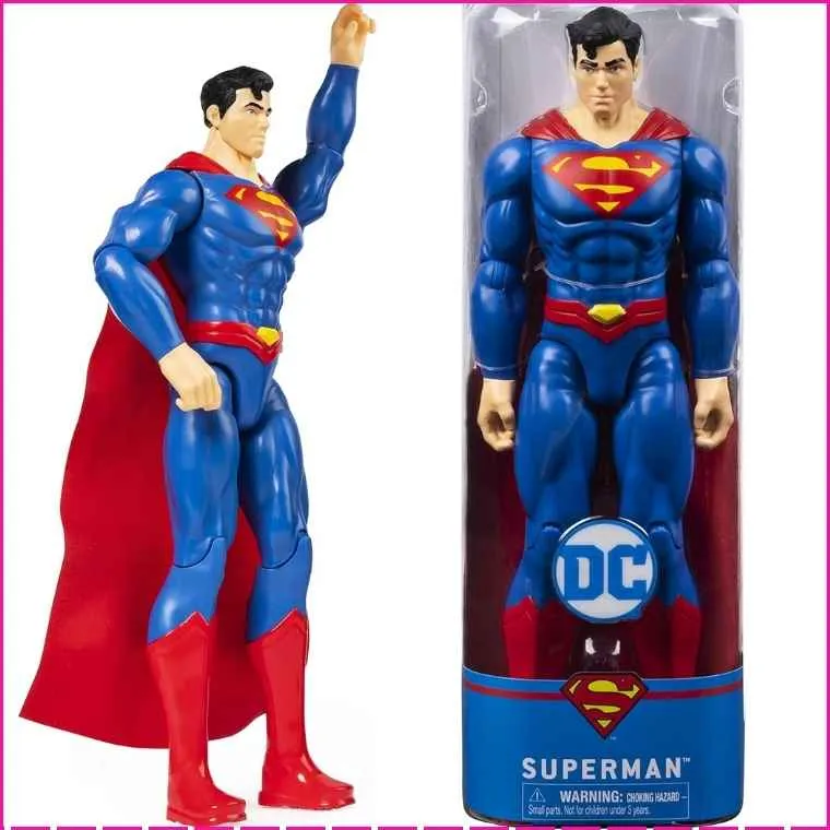DC Comics Superman Action Figure: Superhero Toy for Young Justice League Fans
