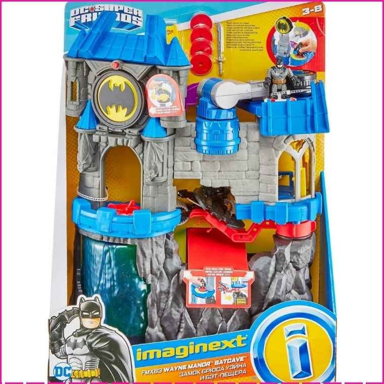 Fisher-Price Imaginext Batman Wayne Manor Batcave: The Ultimate Preschool Superhero Playset