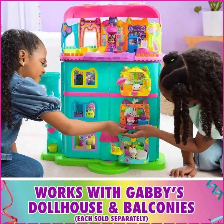 Gabby Dollhouse Party Room Playset: Gabby's Dollhouse Toys Review