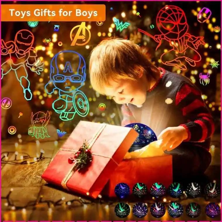 MOKOQI Superhero Night Light Projector Review: Bringing Marvel Magic to Bedtime