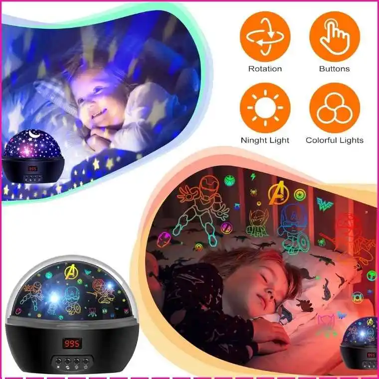 MOKOQI Superhero Night Light Projector Review: Bringing Marvel Magic to Bedtime