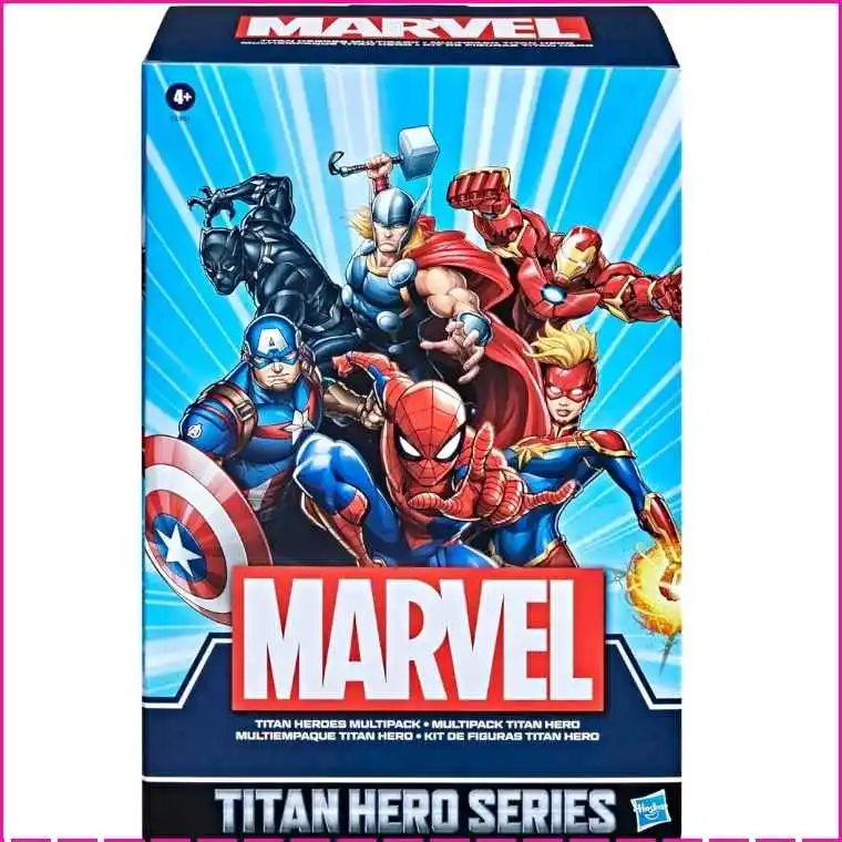 Marvel Titan Hero Series 6-Pack Action Figures Review: Epic 12-Inch Superhero Collection