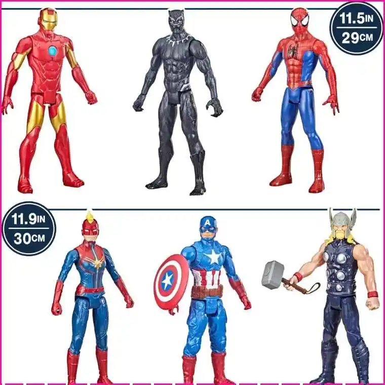 Marvel Titan Hero Series 6-Pack Action Figures Review: Epic 12-Inch Superhero Collection