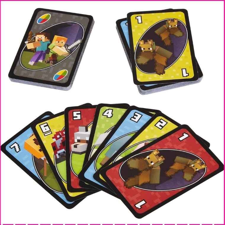Minecraft UNO: The Ultimate Family Game Night Adventure