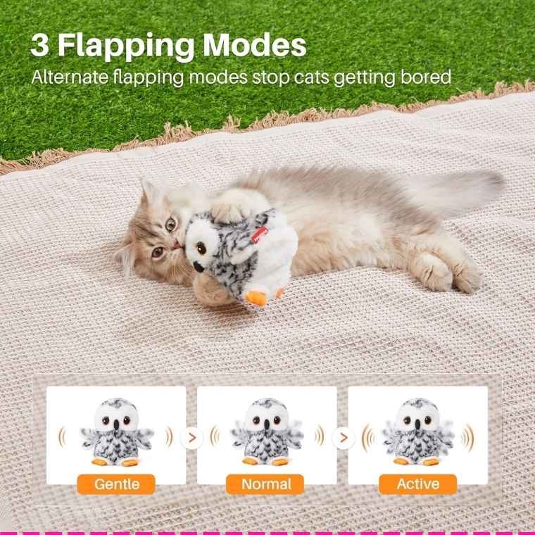 Potaroma Flapping Owl Cat Toy: Engaging Entertainment for Felines