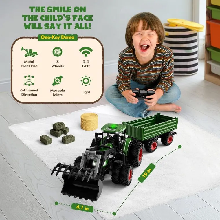 Remote Control Tractor Toy: Perfect Blend of Education and Entertainment
