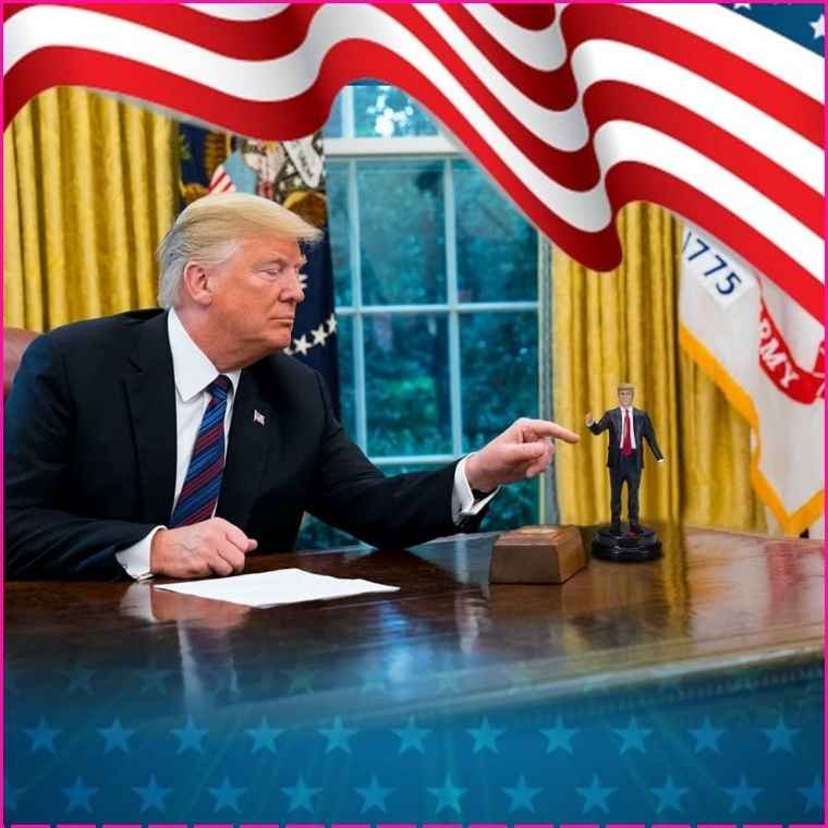 Talking Donald Trump Figure: Unique Gift for Fans