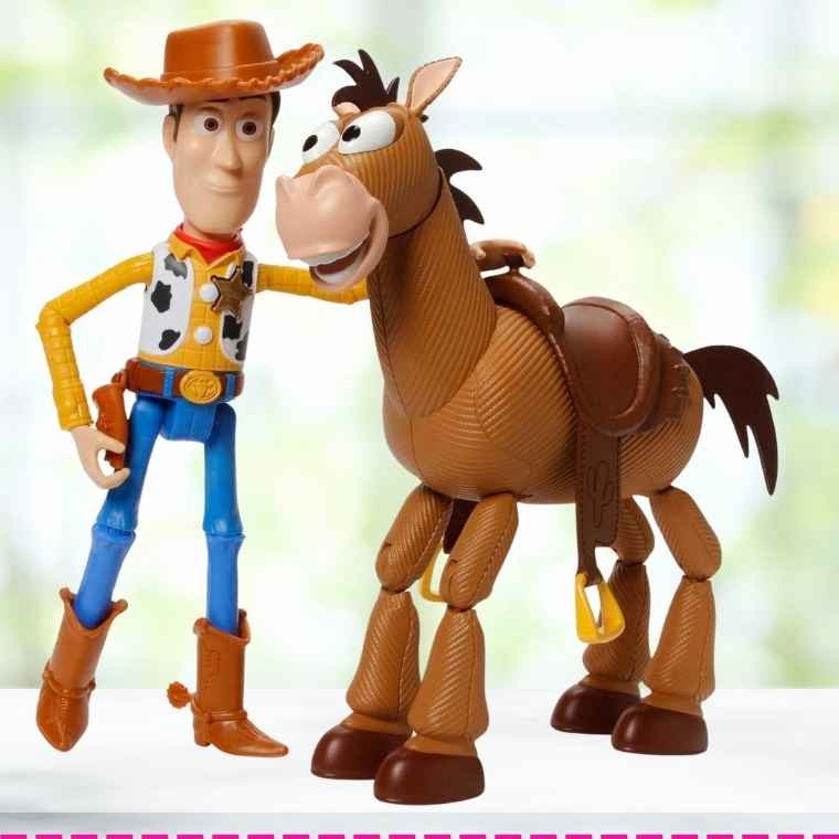 Toy Story 4: Woody and Bullseye Action Figure Set - Collector's Delight