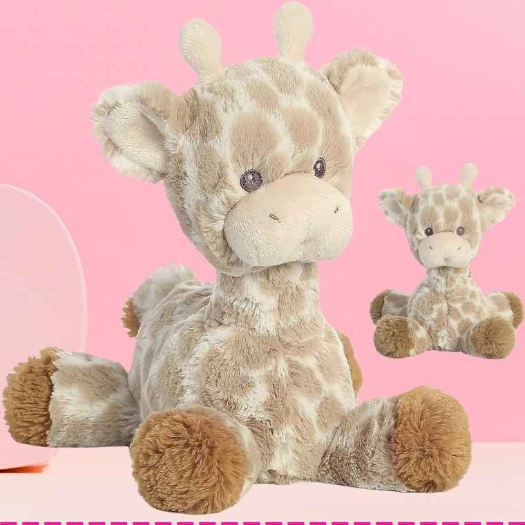 Aurora® Snuggly Loppy Giraffe™ Baby Stuffed Animal (11 Inches)