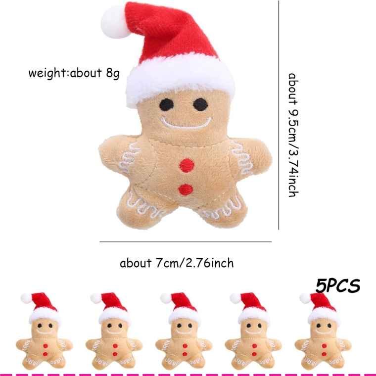 Gingerbread Man Catnip Toy: Festive Fun for Cats
