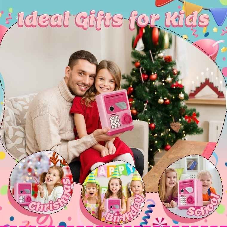 Electronic Piggy Bank for Kids Safe 2024 is a fun and secure way for children
