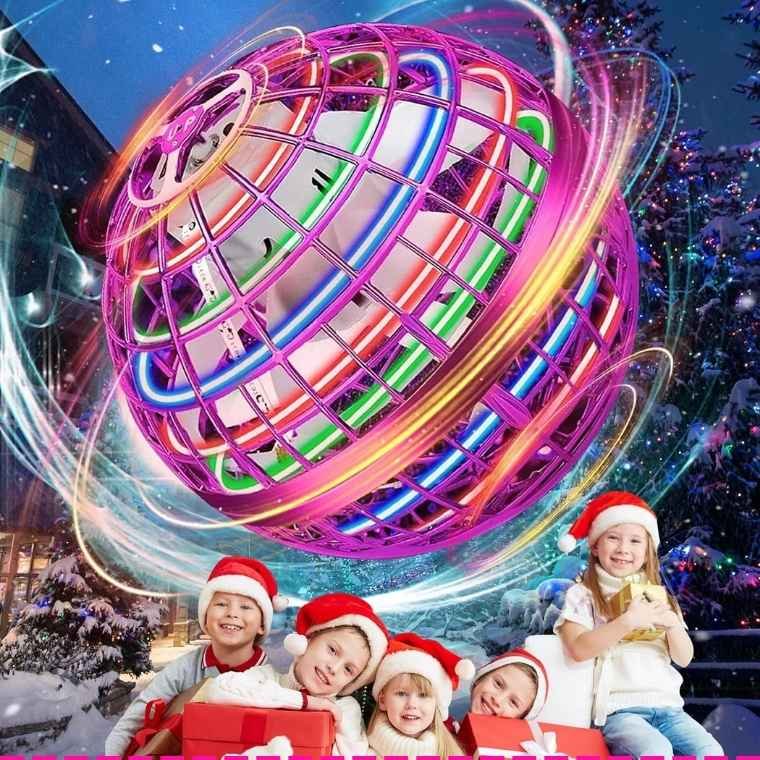 Flying Orb Ball in pink