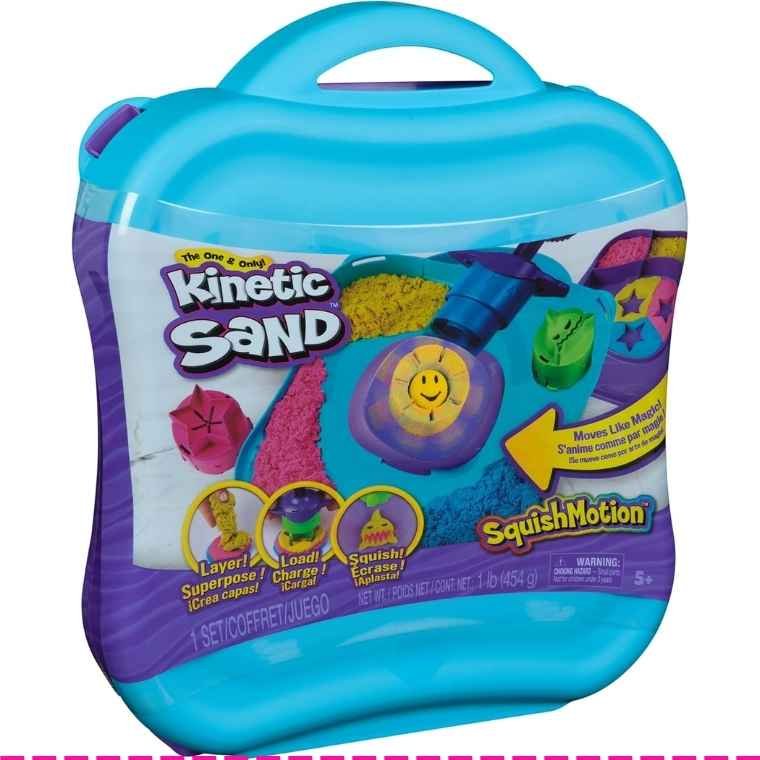 Kinetic Sand SquishMotion Playset is a sensory