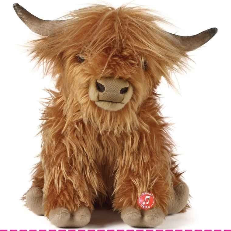 Living Nature Highland Cow is a 9-inch
