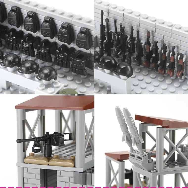 Military Base Building Set: Unleash Your Inner Soldier Creativity