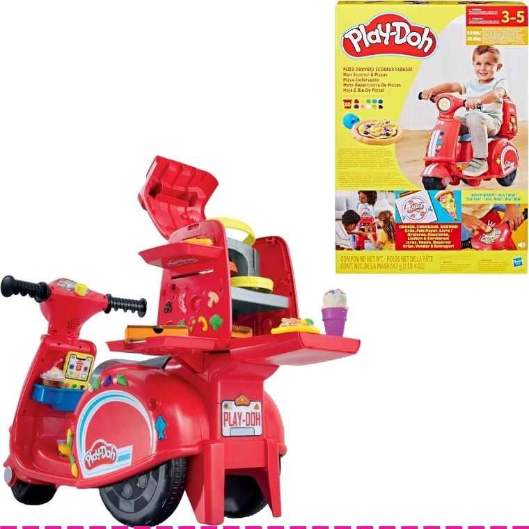 Play Doh Pizza Delivery Scooter Playset