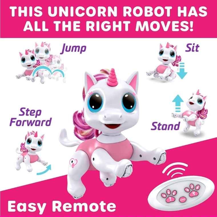 Meet the Power Your Fun Unicorn Robo Pets Toy