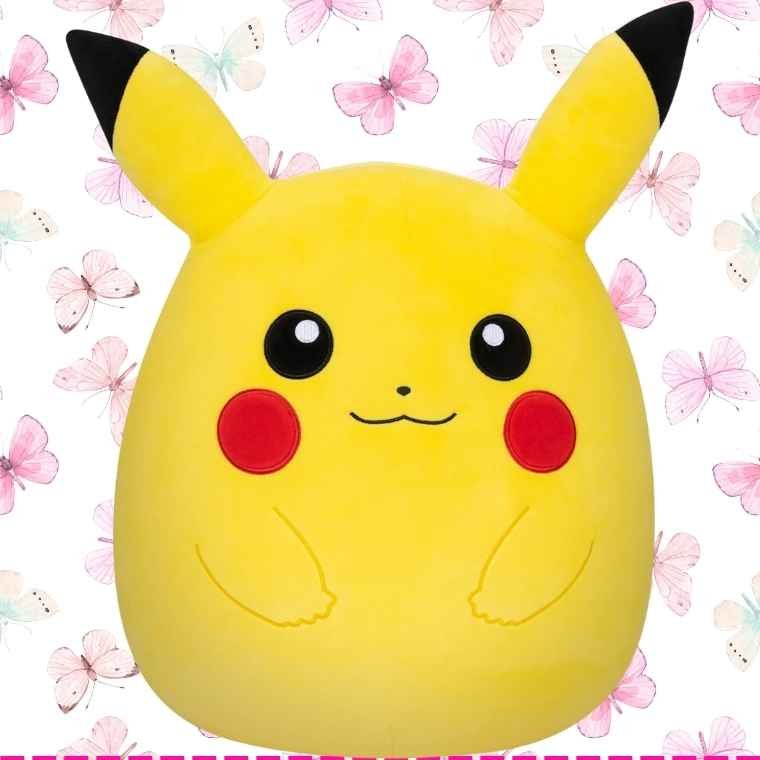 Squishmallows Pokémon 14-Inch Pikachu Plush