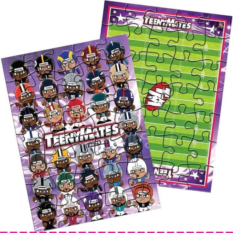 Teenymates Party Animal Series (13) 2024 NFL Figures blind bags