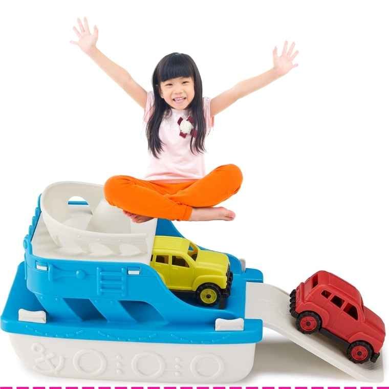 Basics Ferry Boat with Mini Cars is a fun