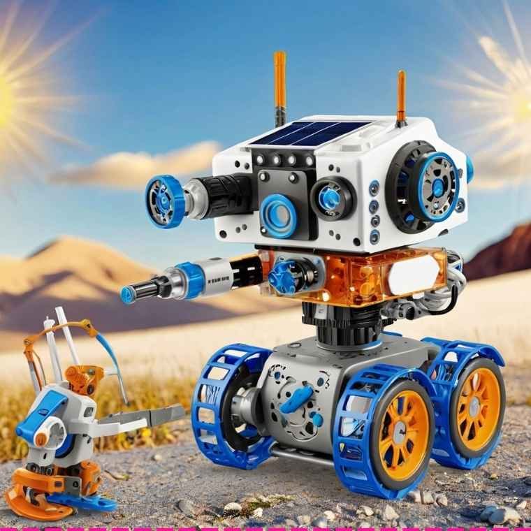 STEM 13-in-1 Solar Power Robot Kit