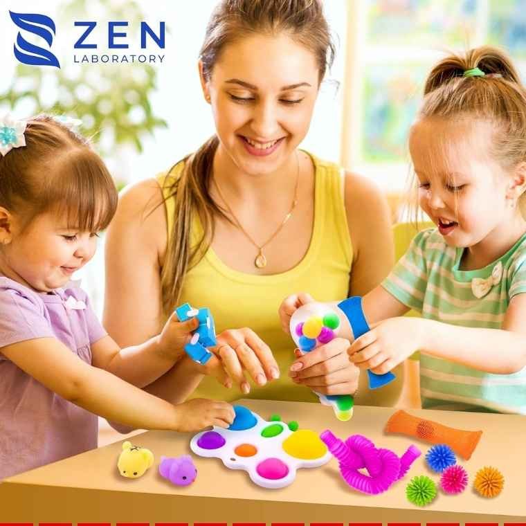 50-piece fidget toy pack for kids and adults