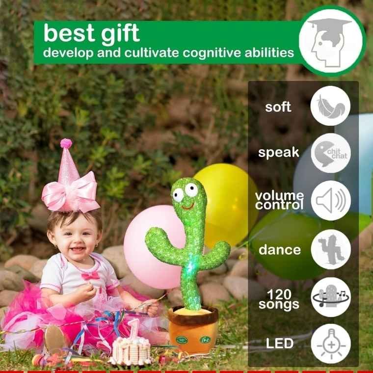 Why Parents Love the Pbooo Dancing Talking Cactus