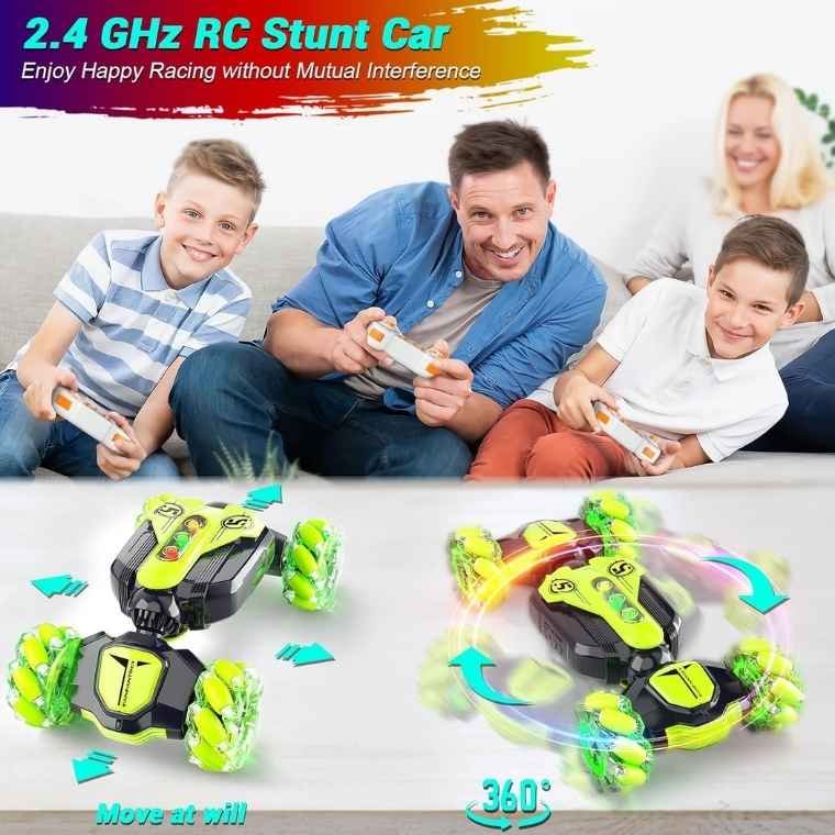 How to Operate the Gesture Sensing RC Stunt Car